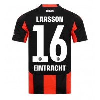 Stroje piłkarskie Eintracht Frankfurt Hugo Larsson #16 Koszulka Podstawowej 2025-26 Krótki Rękaw